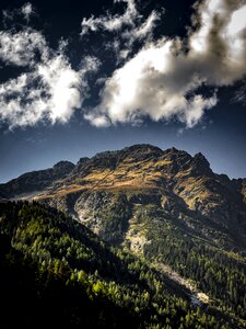 Nature sky panorama photo