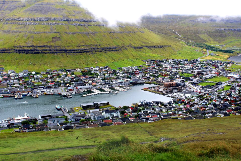 Klaksvik faroese town faroe islands