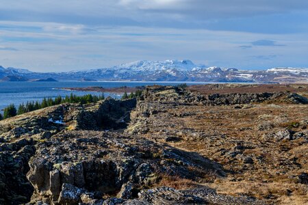 Mountain outdoors landscape photo