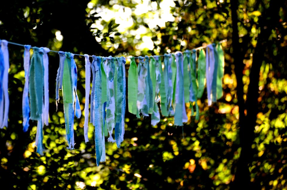 Stripes art textile