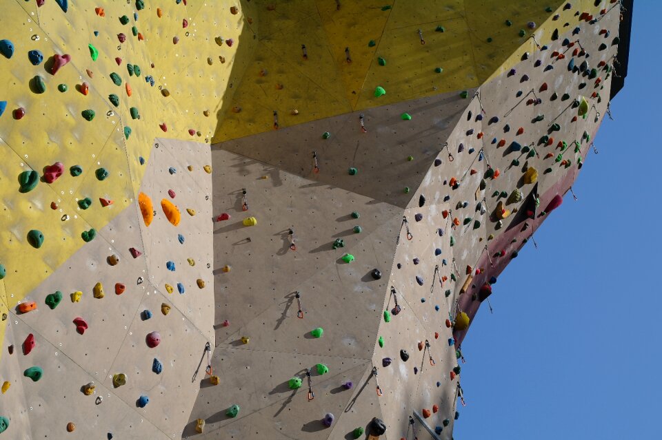 Climbing sport outdoors
