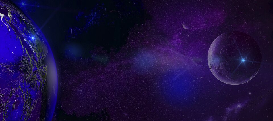 3d render planet world