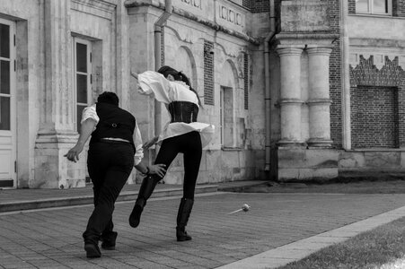 The epee fencers tsaritsyno homestead