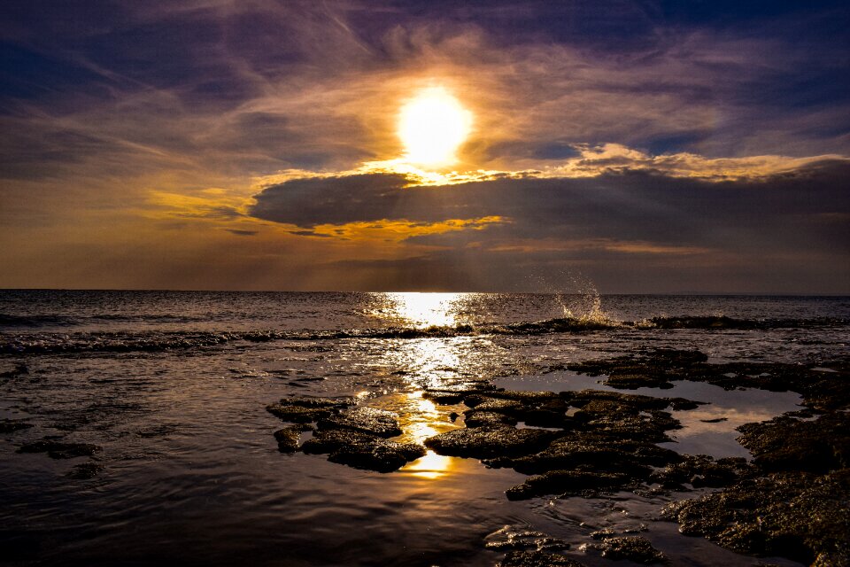Nature evening dusk