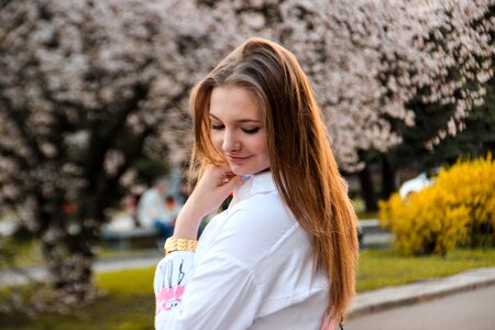 Color tenderness girl