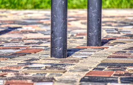 Stone brick concrete