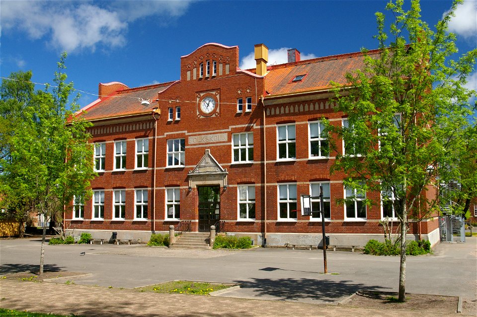 Centralskolan (Swedish: The Central School), Falköping, Västergötland, Sweden