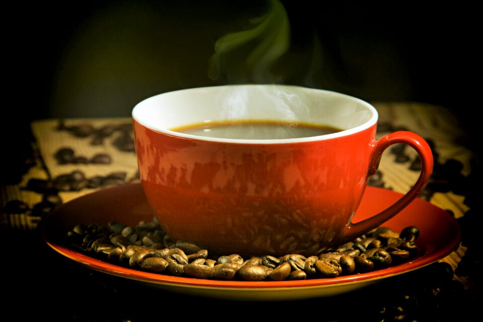 Coffee beans cup benefit from