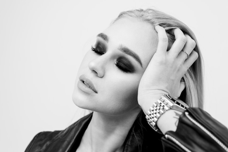 Blonde white fashion