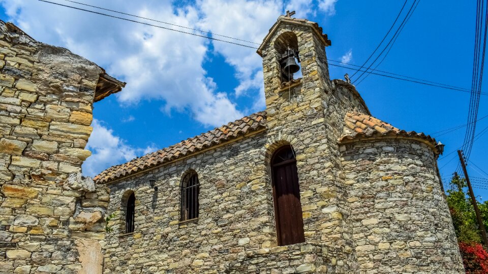 Village church orthodox photo