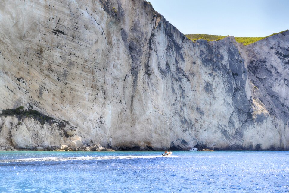 Boat cliff nature