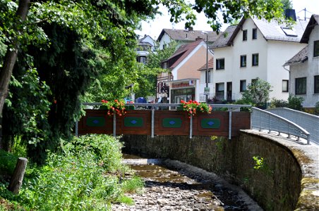 Brücke über die Weil in Rod an der Weil photo