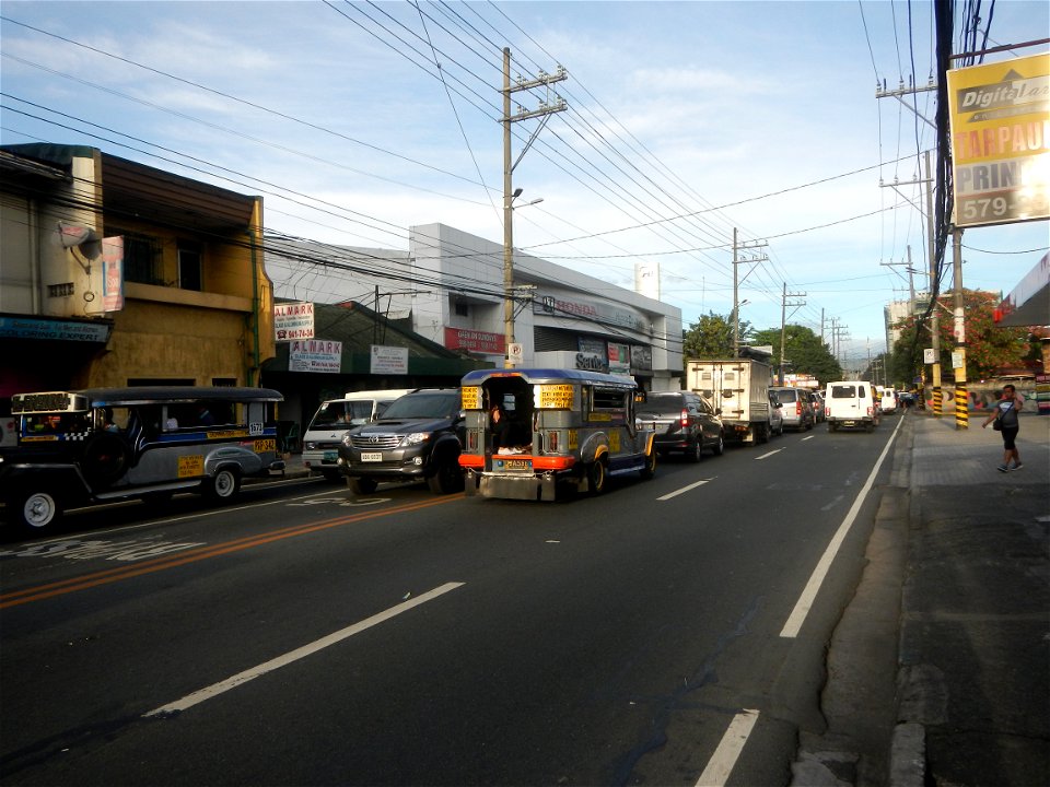 Andres Bonifacio Avenue by the Barangka Viaduct (Marikina City) Load limit 20 metric tons K0014+1081 K0014+1241 length 160 meters Monte Vista Footbridge (Marcos Highway, Industrial Valley - Barangaka,