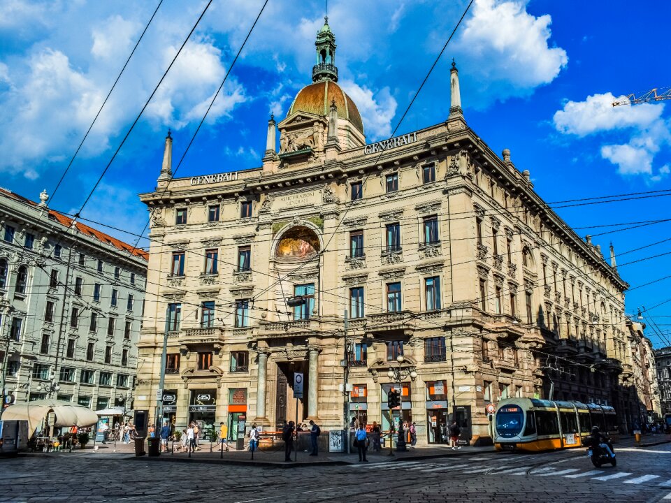 Street building architecture