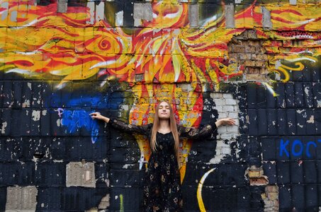 Girl wall art