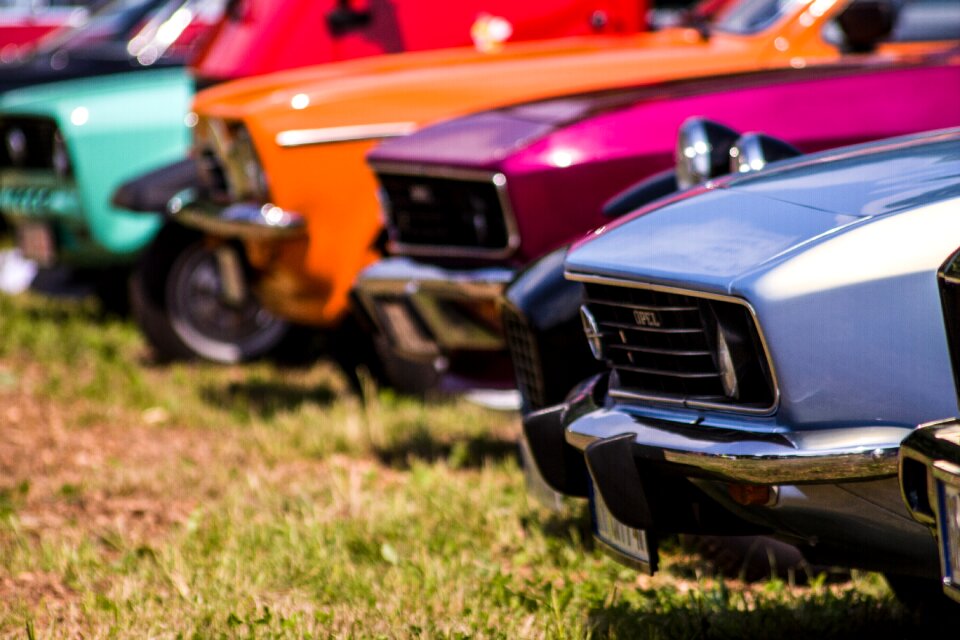Opel meet old rarity