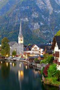 Church lake austria photo