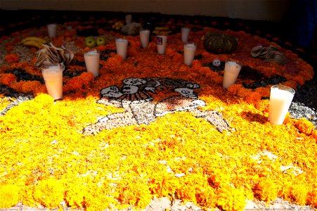 Ofrenda en el Jardín Borda; Cuernavaca, Morelos.