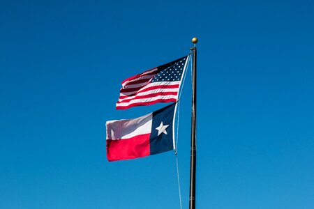 States of america white red
