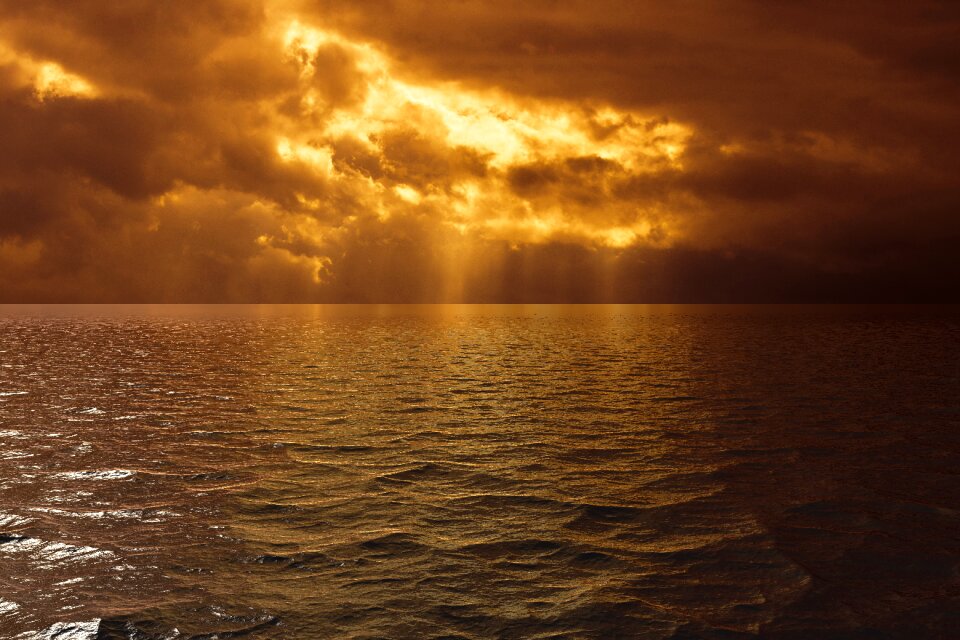 Dusk mood nature
