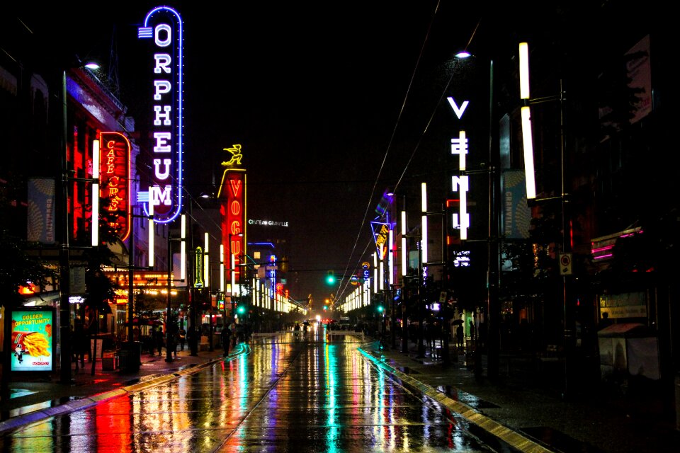Travel neon lights neon