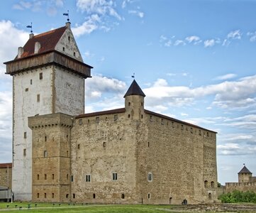 Castle fortress historically