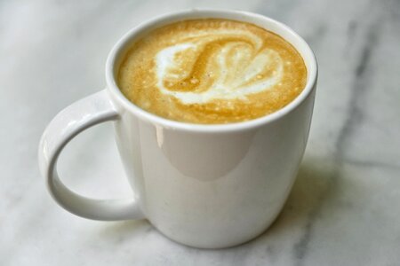 White latte beautiful