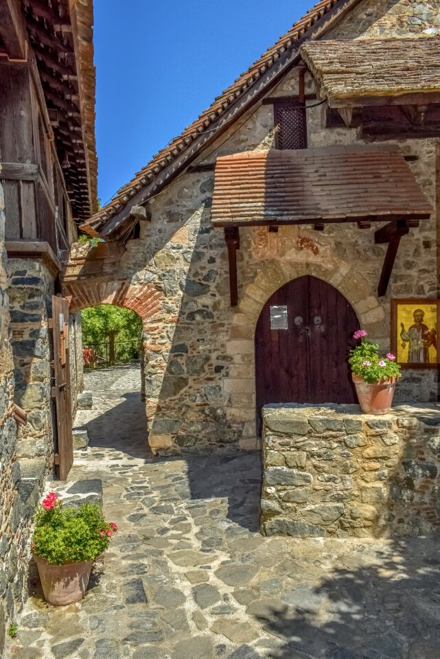Church patio architecture