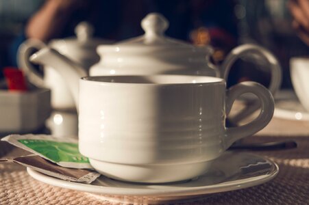 Tea morning beverage photo