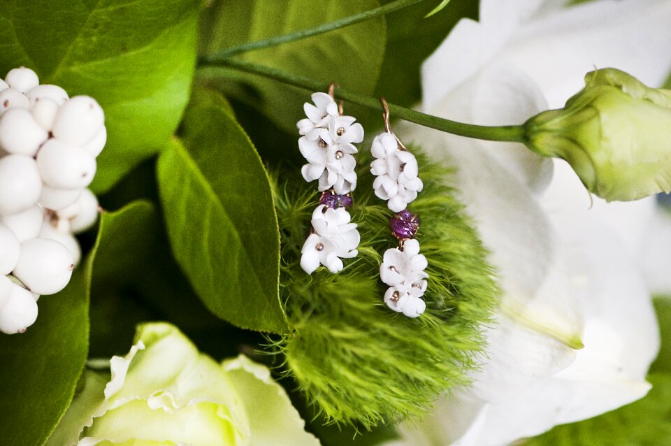 Flowers greens fashion