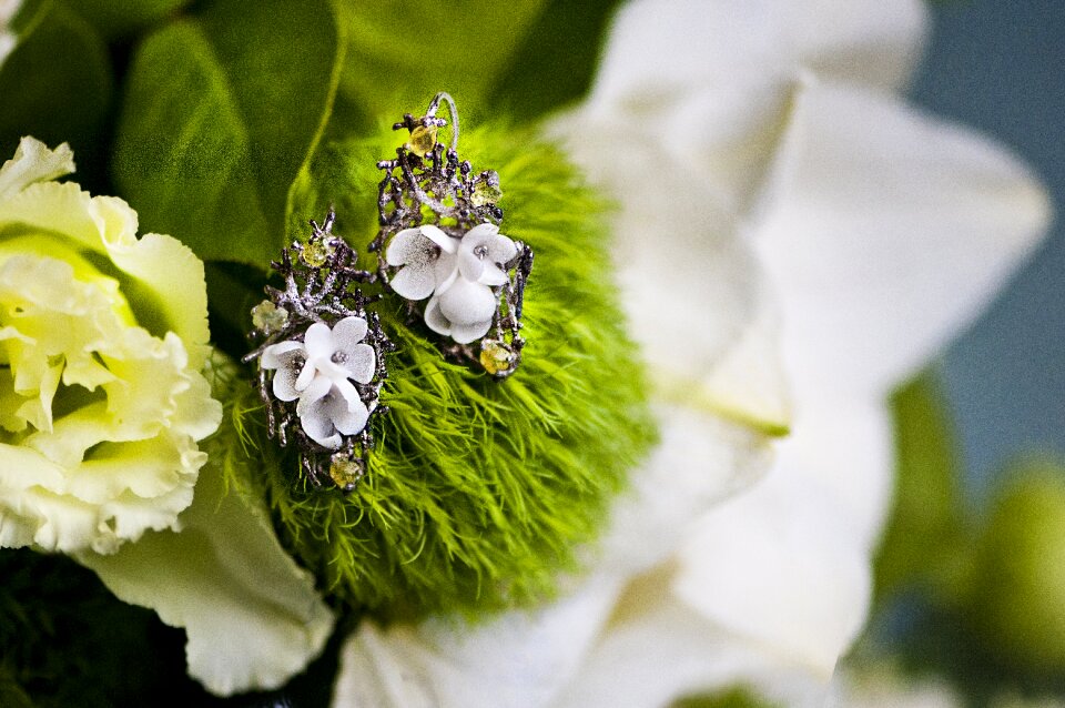 Flowers greens fashion