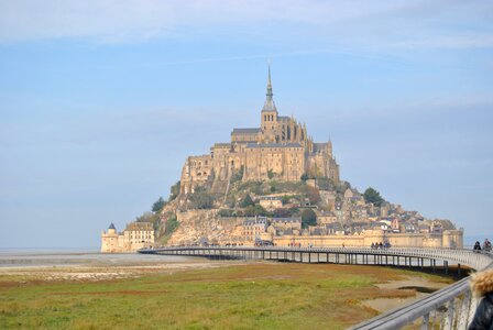 Mont saint michel monument normandy