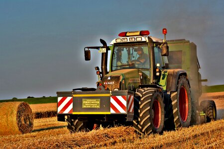 Rheiderland include a harvest tractors photo