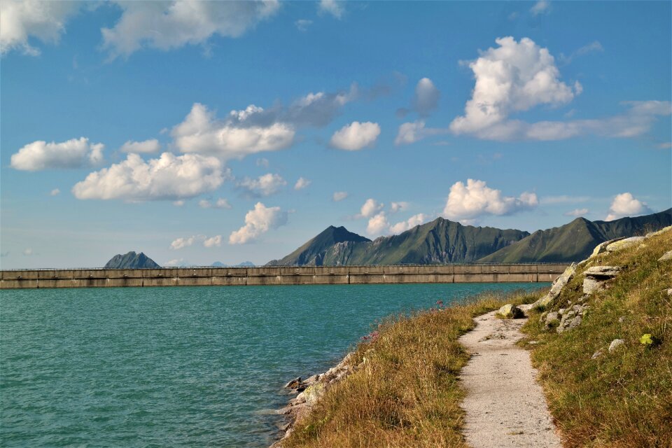 Dam alpine energy generation photo