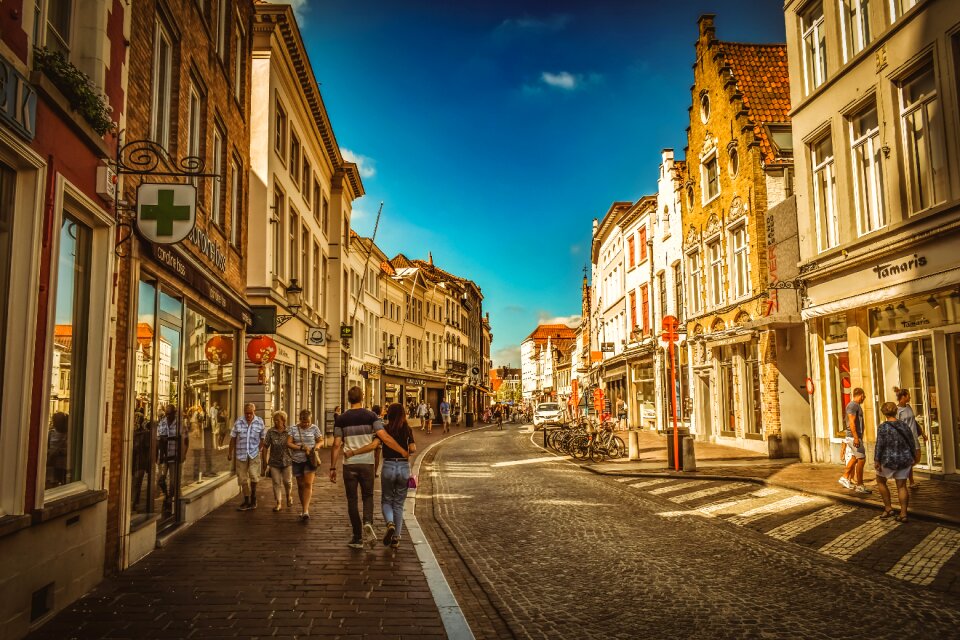 Street buildings city