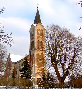 Church in Plášťovce, Slovakia photo