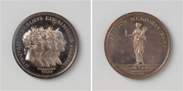 IdentificatieTitel(s): Eerste vrede van Parijs tussen Frankrijk en de geallieerden, ter ere van van Alexander I, tsaar van Rusland, Frans I, keizer van Oostenrijk, Frederik Willem III, koning van Prui