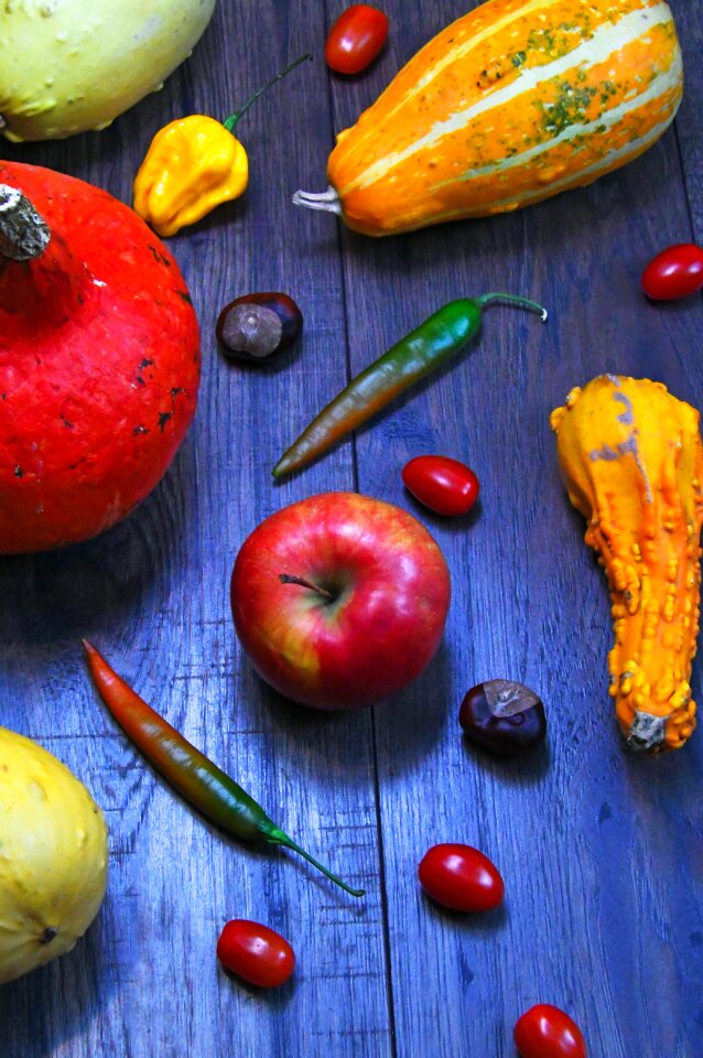 Vegetables decoration halloween