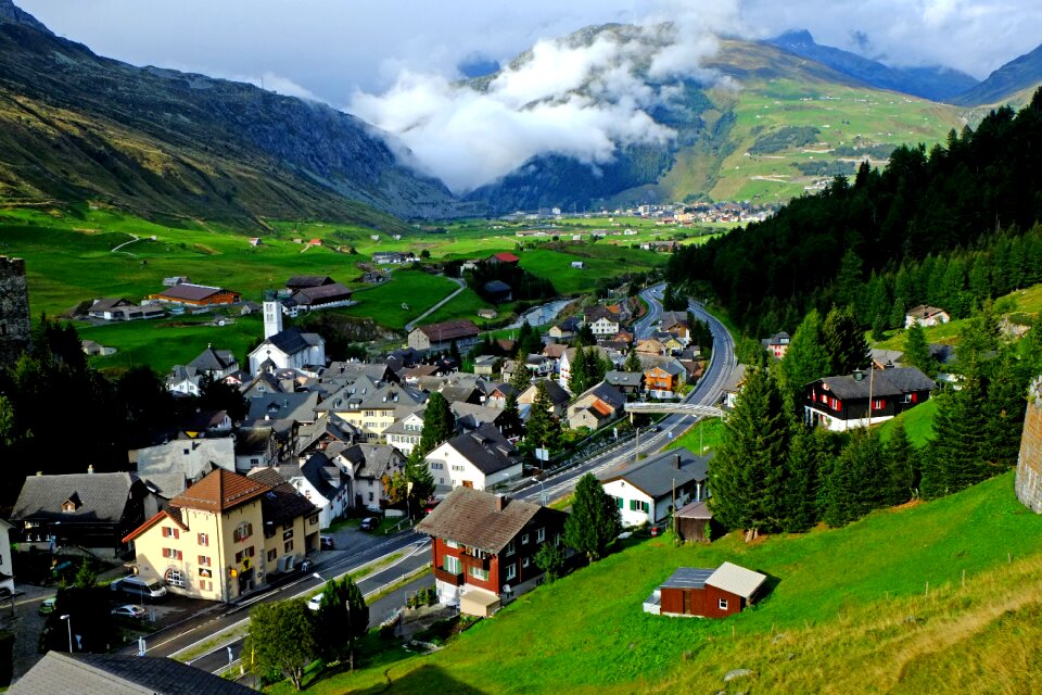 Italy landscape alps