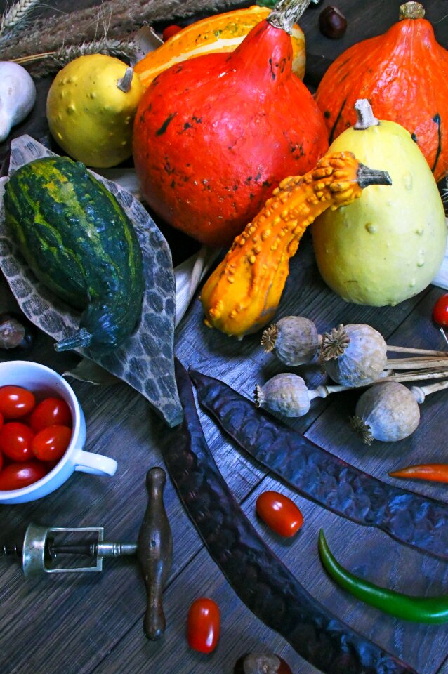 Vegetables decoration halloween