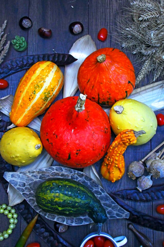 Vegetables decoration halloween