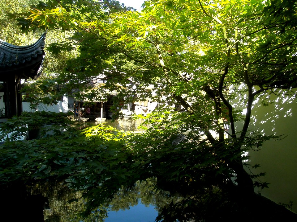 Chinese Garden Bochum, inside view.