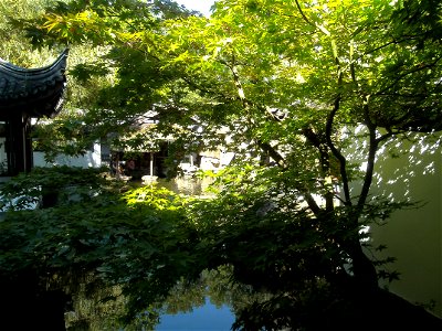 Chinese Garden Bochum, inside view.