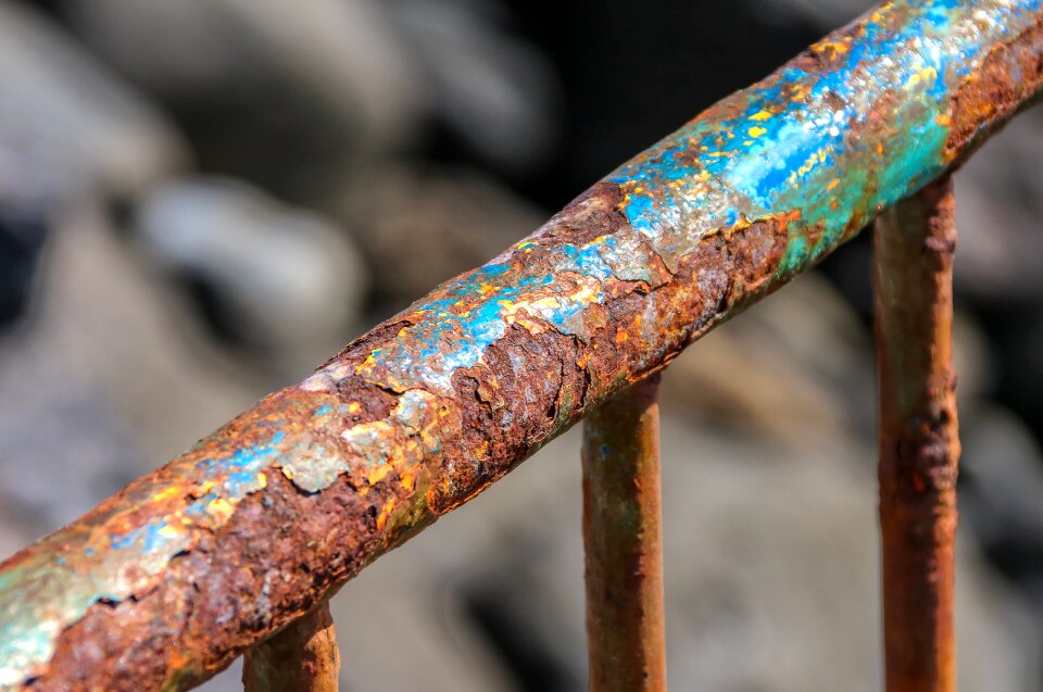 Weathered rust rusted
