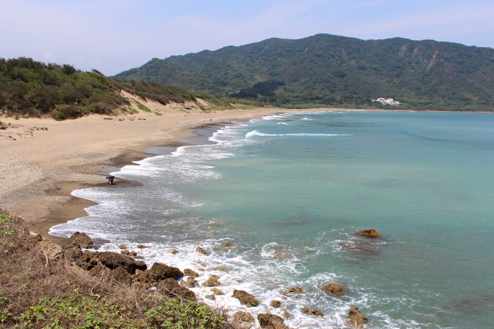 Seaside coast landscape