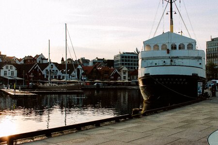 Ship harbor port