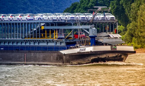 Ship car ferry shipping photo