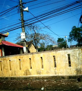 Loa phát thanh tại thôn Cát Sơn, xã Trung Giang, Gio Linh, Quảng Trị