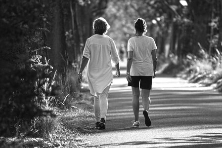 People together side by side