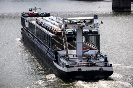 Frachtschiff rhine cruises freighter photo